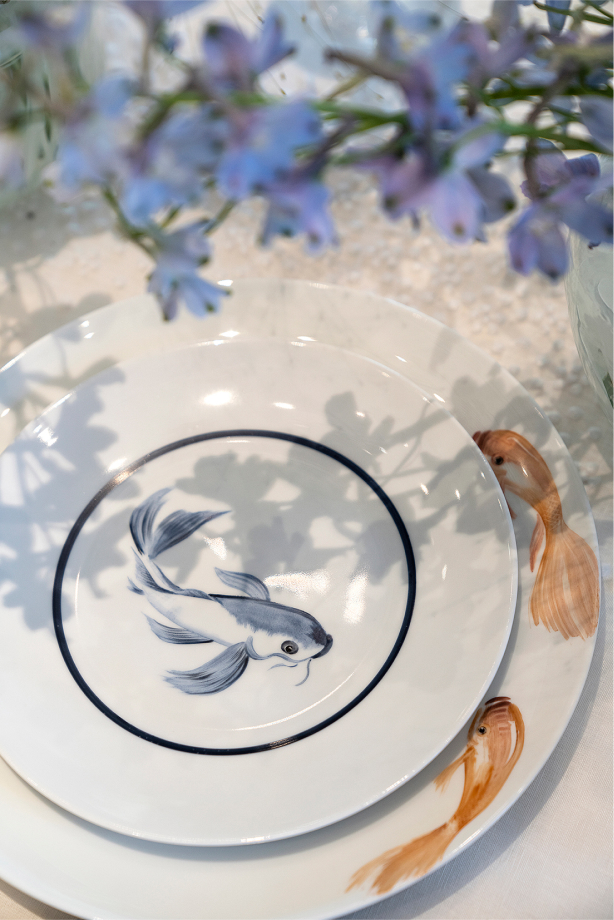 The Blue & Orange Fish collection